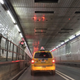 The narrow confines of the Holland Tunnel